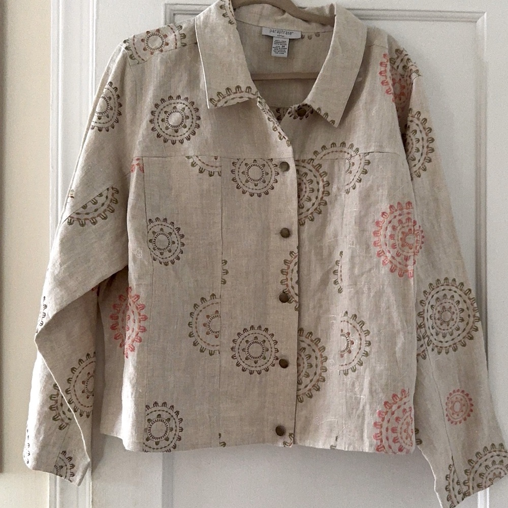 Paraphrase Linen Jacket - Picture 6 of 15
